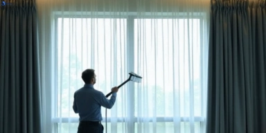 Commercial curtain stain removal service wendouree-village-vic hotels offices restaurants